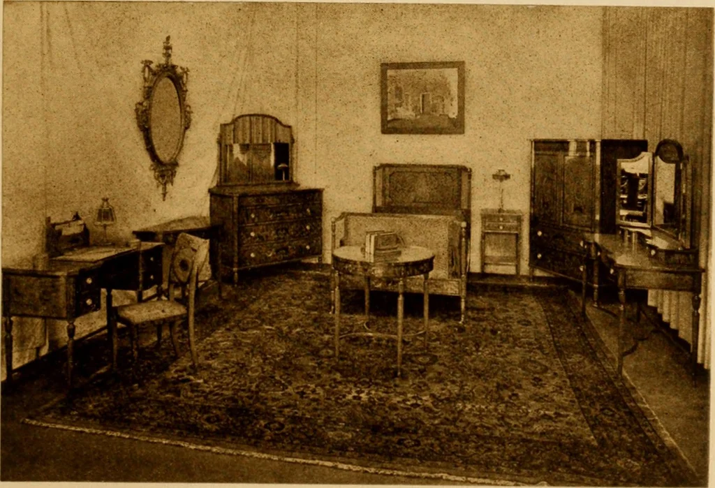 An illustration from Character and individuality in decorations and furnishings., 1913, leaf 24