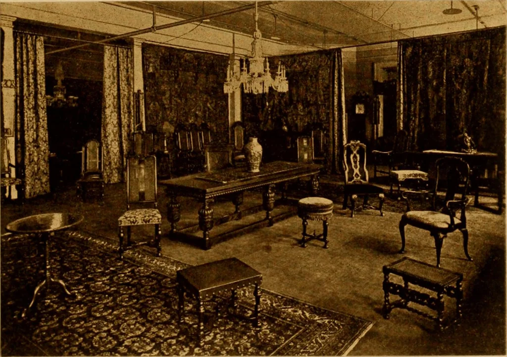 An illustration from Character and individuality in decorations and furnishings., 1913, leaf 28