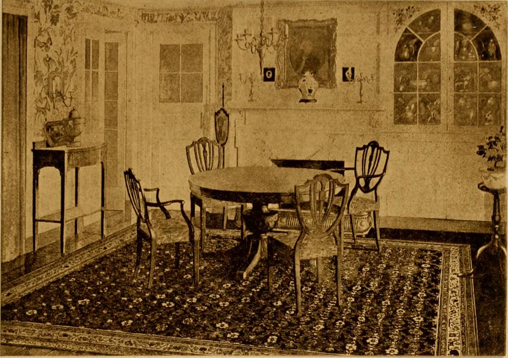 An illustration from Character and individuality in decorations and furnishings., 1913, leaf 30