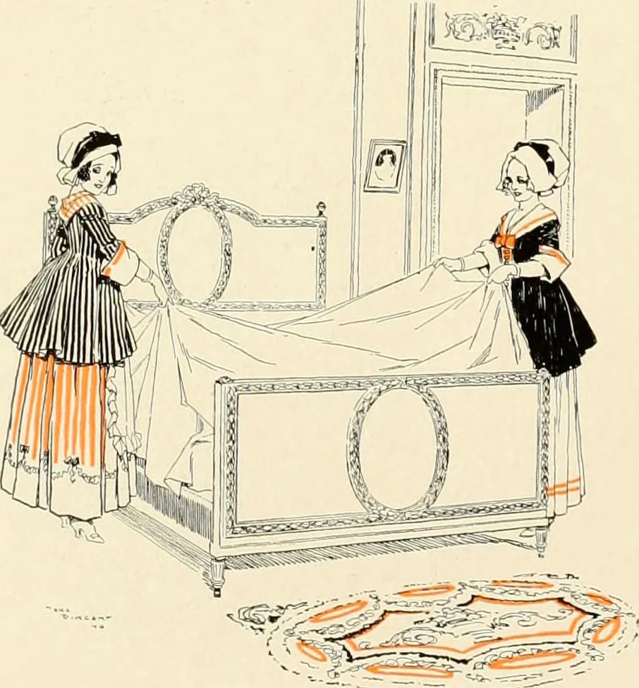 An illustration from Character in furniture., 1910, leaf 15
