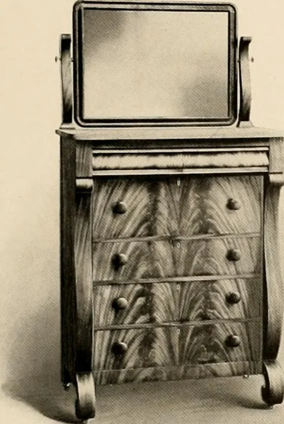 An illustration from Character in furniture., 1910, leaf 20
