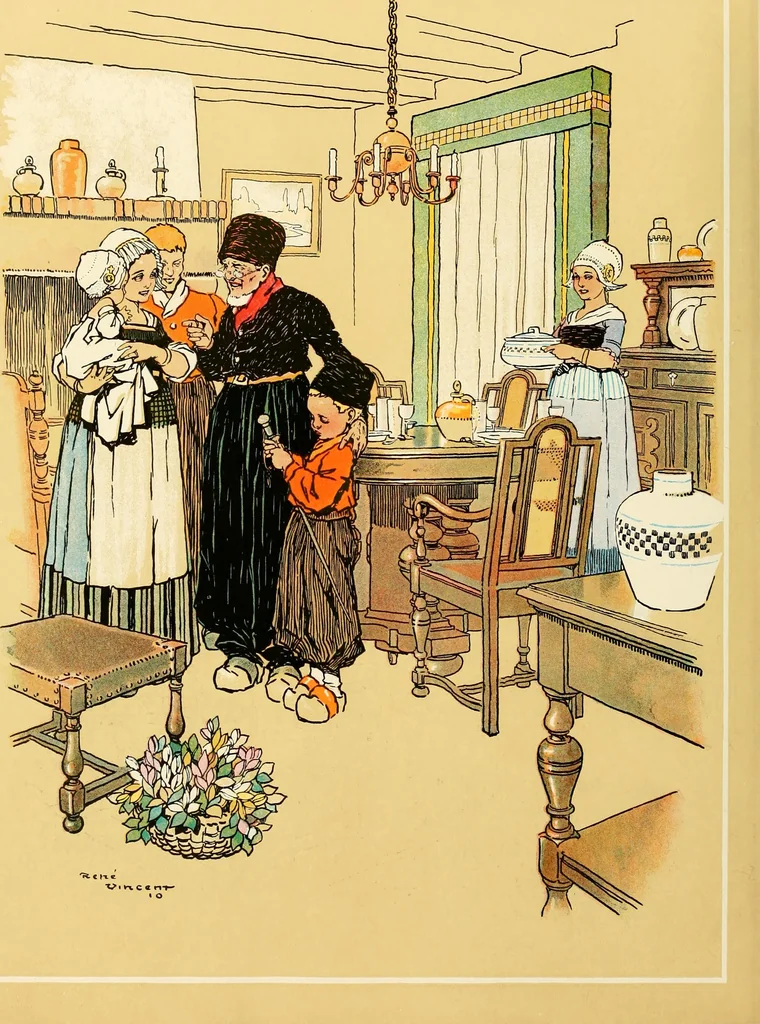 An illustration from Character in furniture., 1910, leaf 25