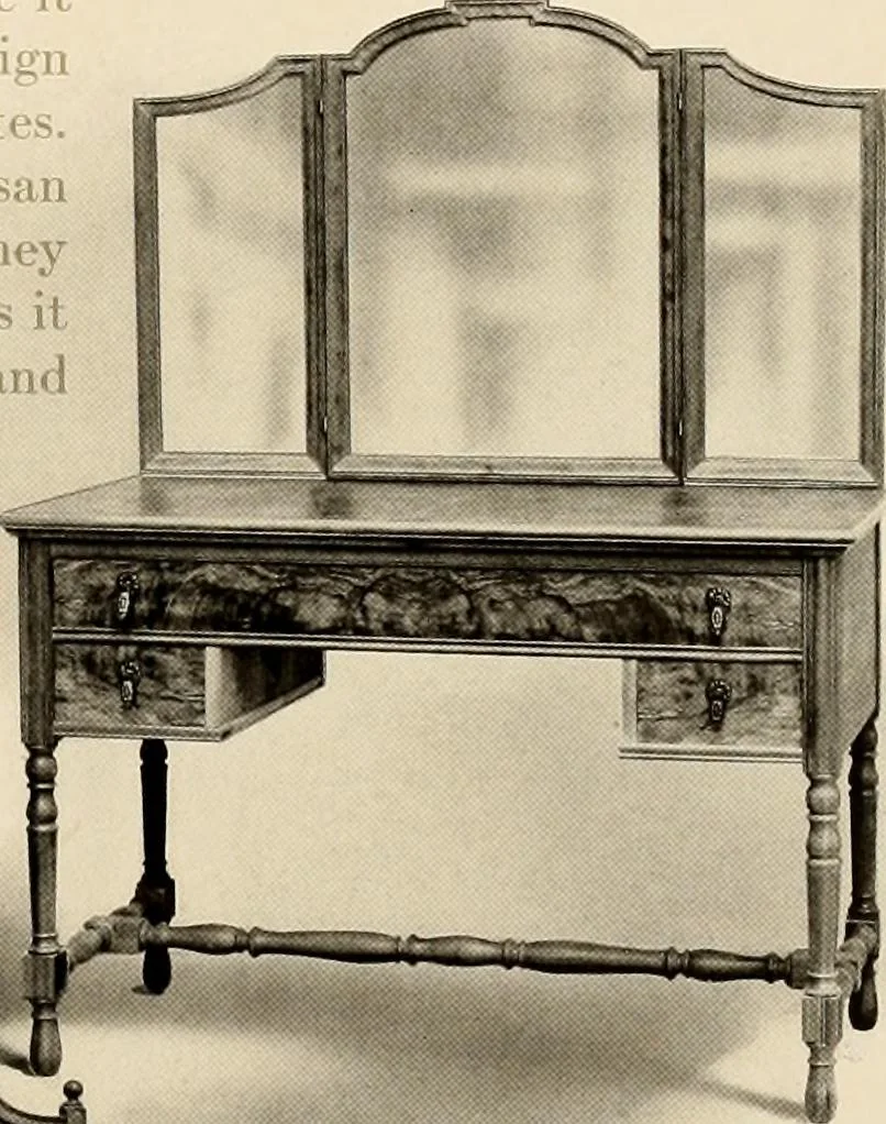 An illustration from Character in furniture., 1910, leaf 34