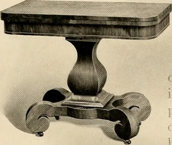 An illustration from Character in furniture., 1910, leaf 36