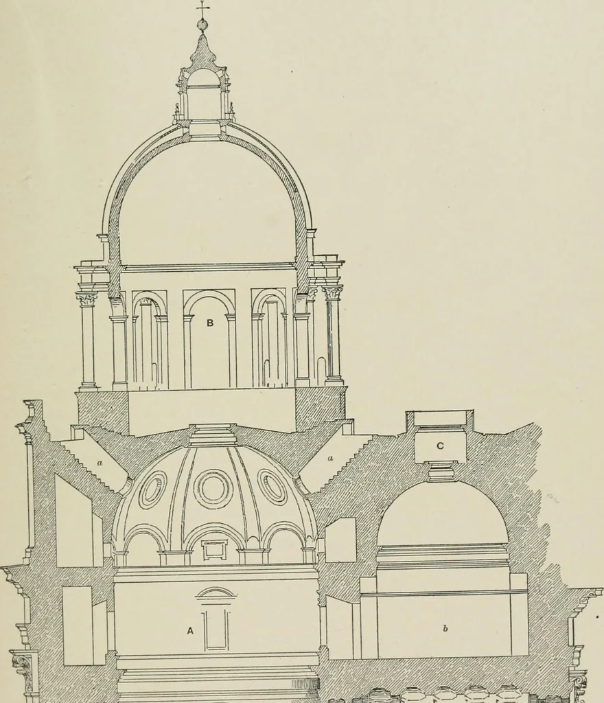 An illustration from Character of renaissance architecture, 1905, leaf 100