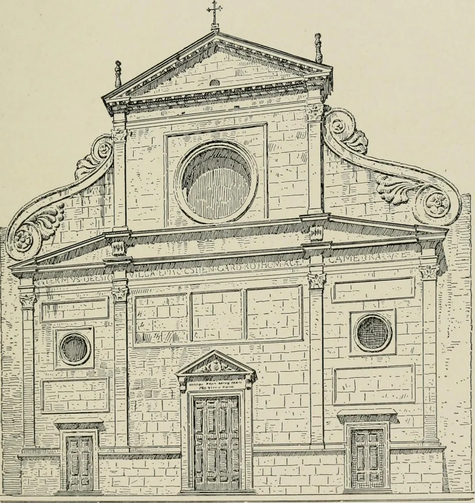 An illustration from Character of renaissance architecture, 1905, leaf 104