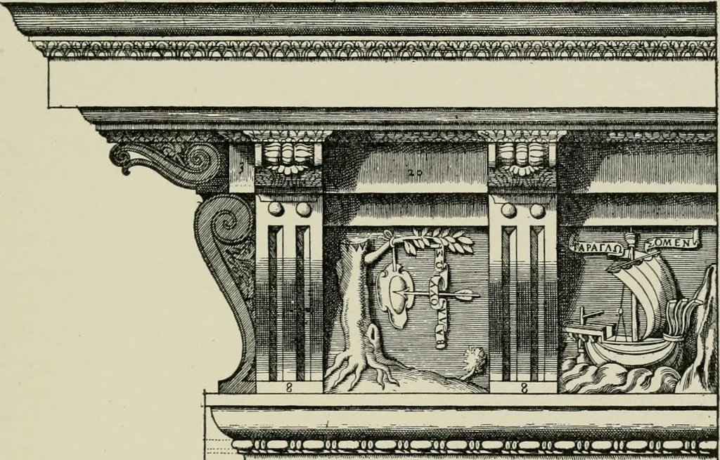 An illustration from Character of renaissance architecture, 1905, leaf 116