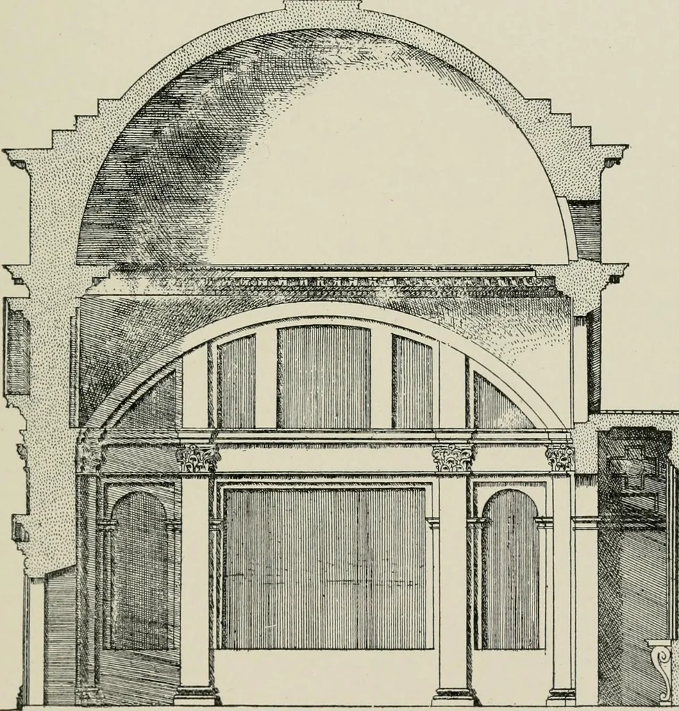 An illustration from Character of renaissance architecture, 1905, leaf 118
