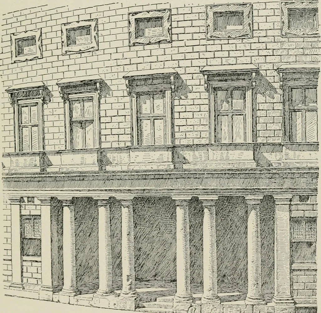 An illustration from Character of renaissance architecture, 1905, leaf 148