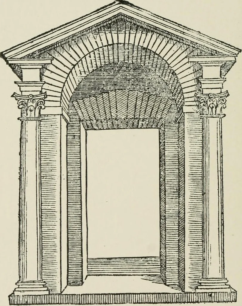 An illustration from Character of renaissance architecture, 1905, leaf 151