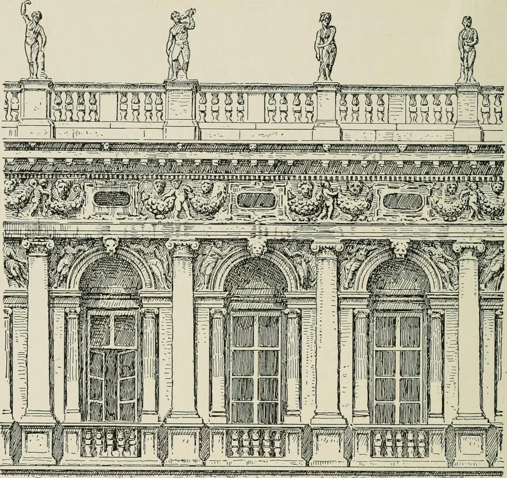 An illustration from Character of renaissance architecture, 1905, leaf 153
