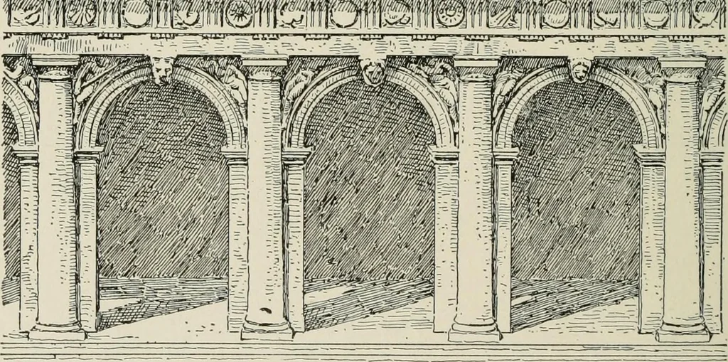 An illustration from Character of renaissance architecture, 1905, leaf 153