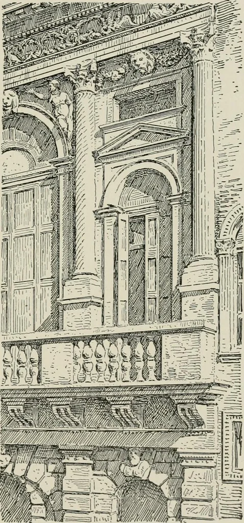 An illustration from Character of renaissance architecture, 1905, leaf 160