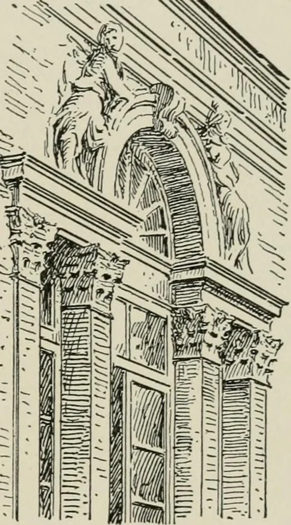 An illustration from Character of renaissance architecture, 1905, leaf 166