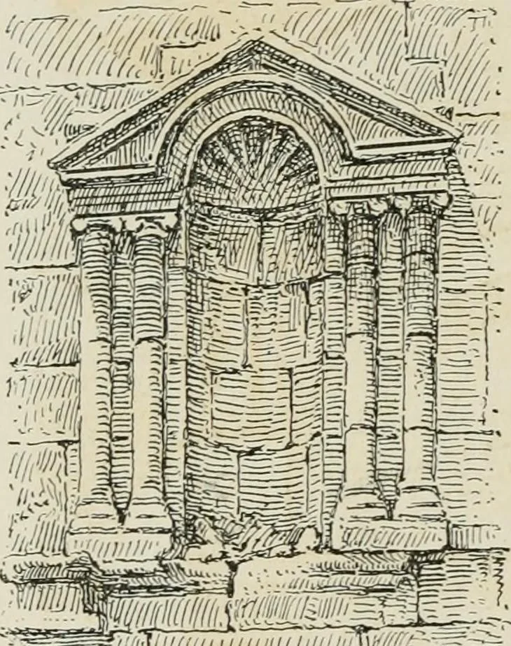 An illustration from Character of renaissance architecture, 1905, leaf 167