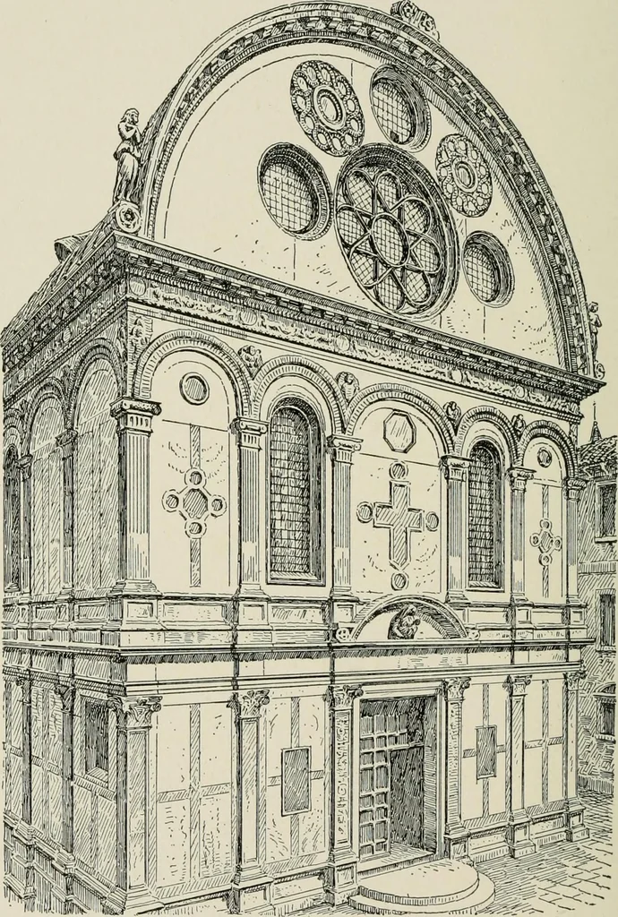 An illustration from Character of renaissance architecture, 1905, leaf 187
