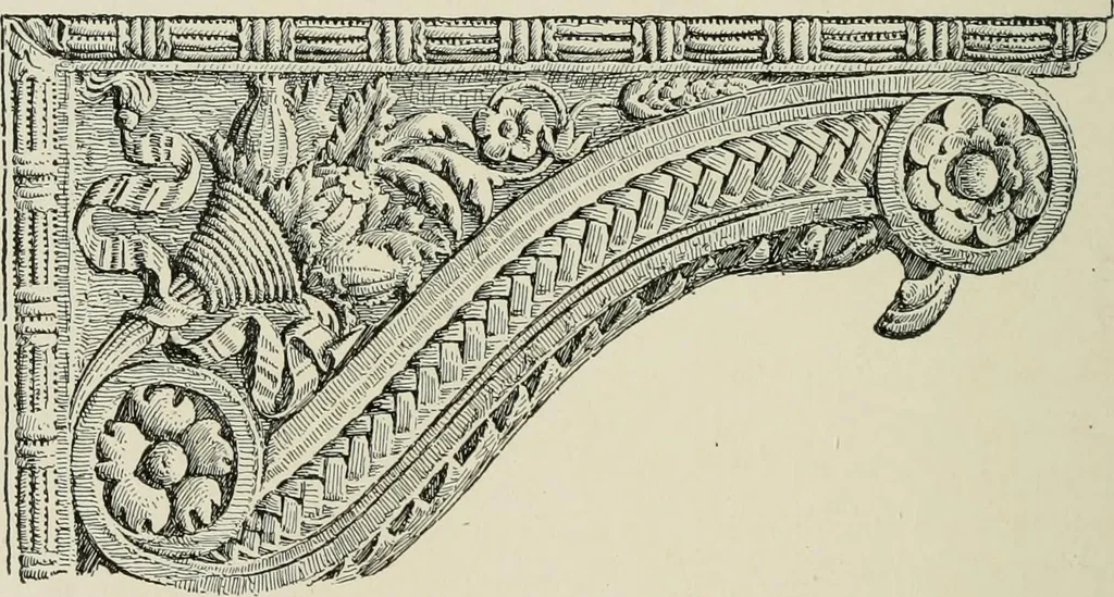 An illustration from Character of renaissance architecture, 1905, leaf 215