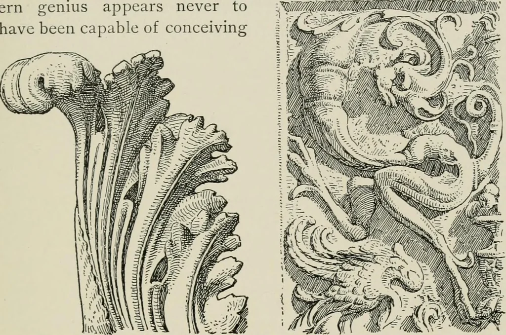 An illustration from Character of renaissance architecture, 1905, leaf 220