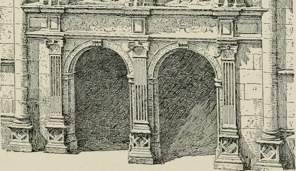 An illustration from Character of renaissance architecture, 1905, leaf 226