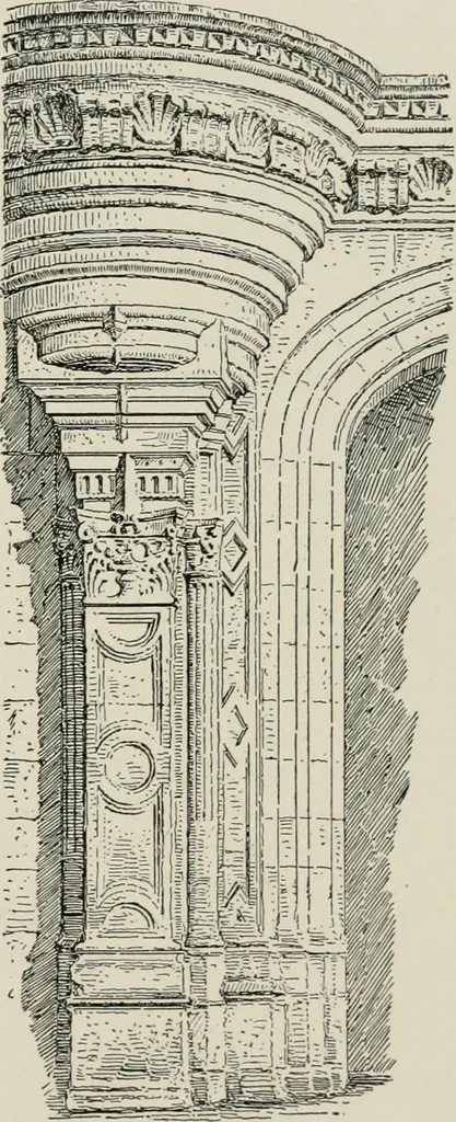 An illustration from Character of renaissance architecture, 1905, leaf 230