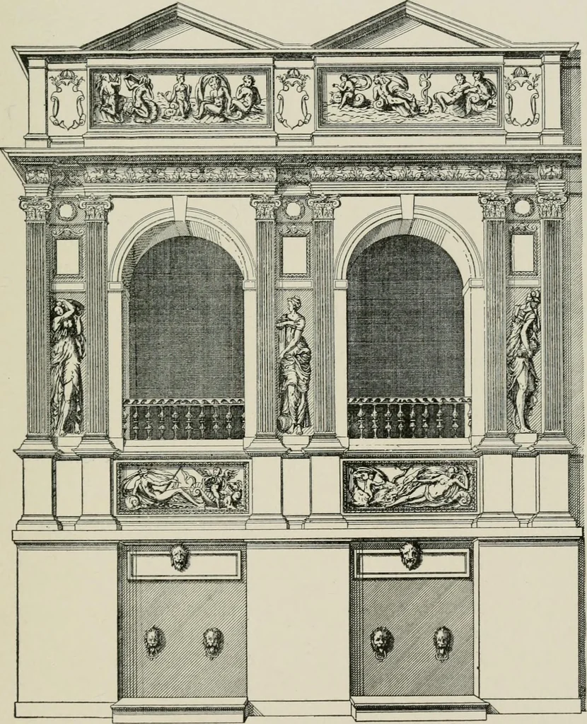 An illustration from Character of renaissance architecture, 1905, leaf 238