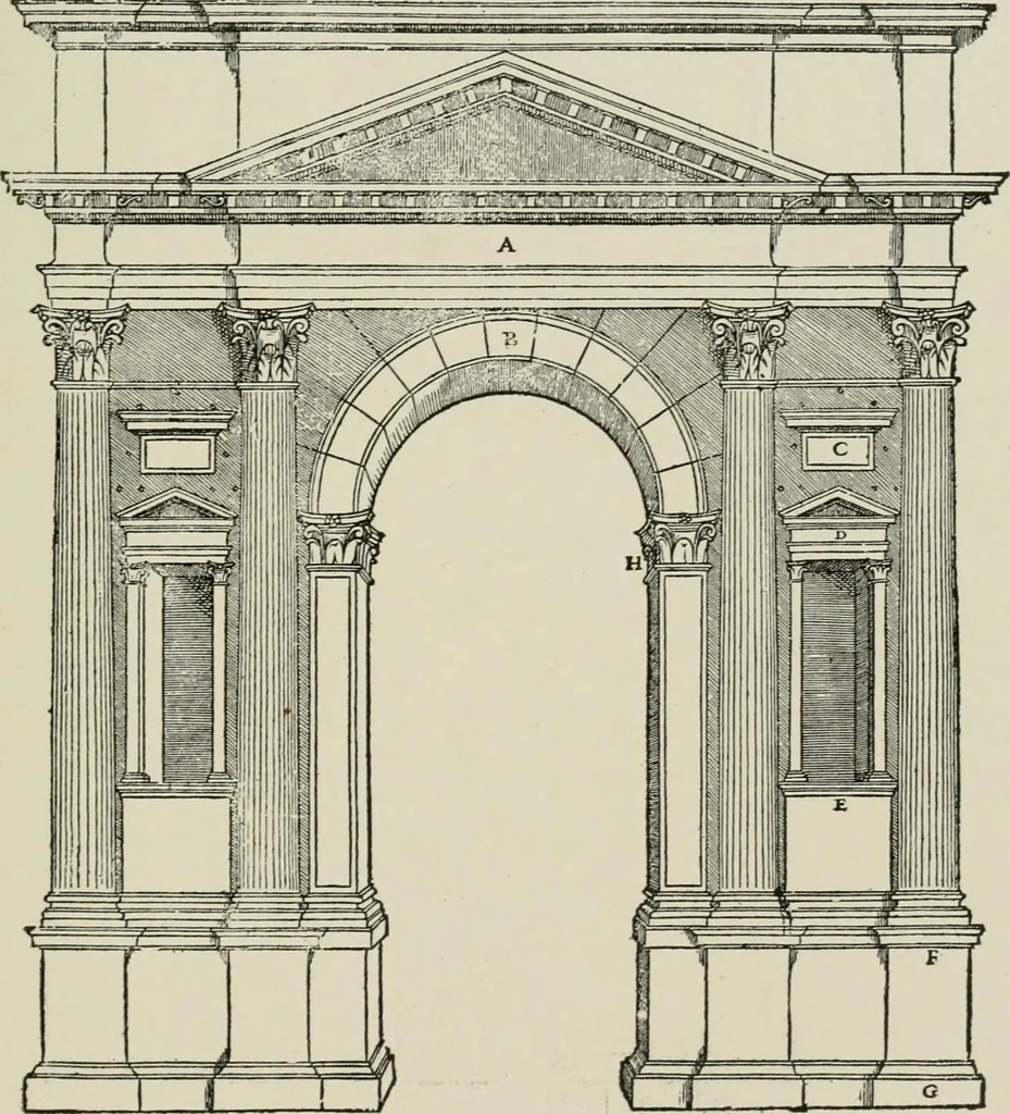 An illustration from Character of renaissance architecture, 1905, leaf 240