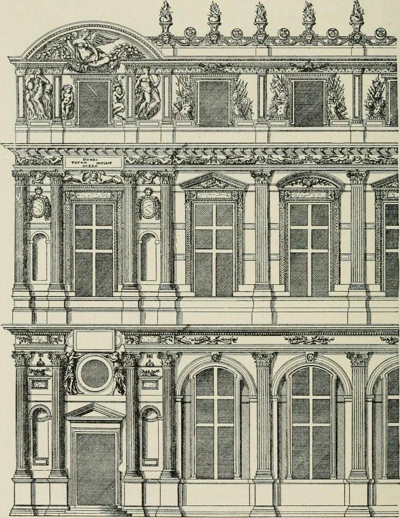 An illustration from Character of renaissance architecture, 1905, leaf 241
