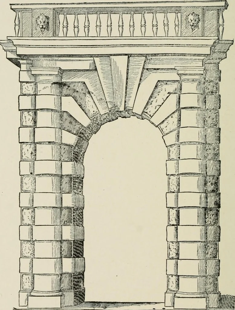 An illustration from Character of renaissance architecture, 1905, leaf 247