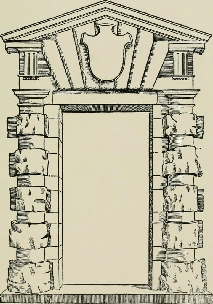An illustration from Character of renaissance architecture, 1905, leaf 248