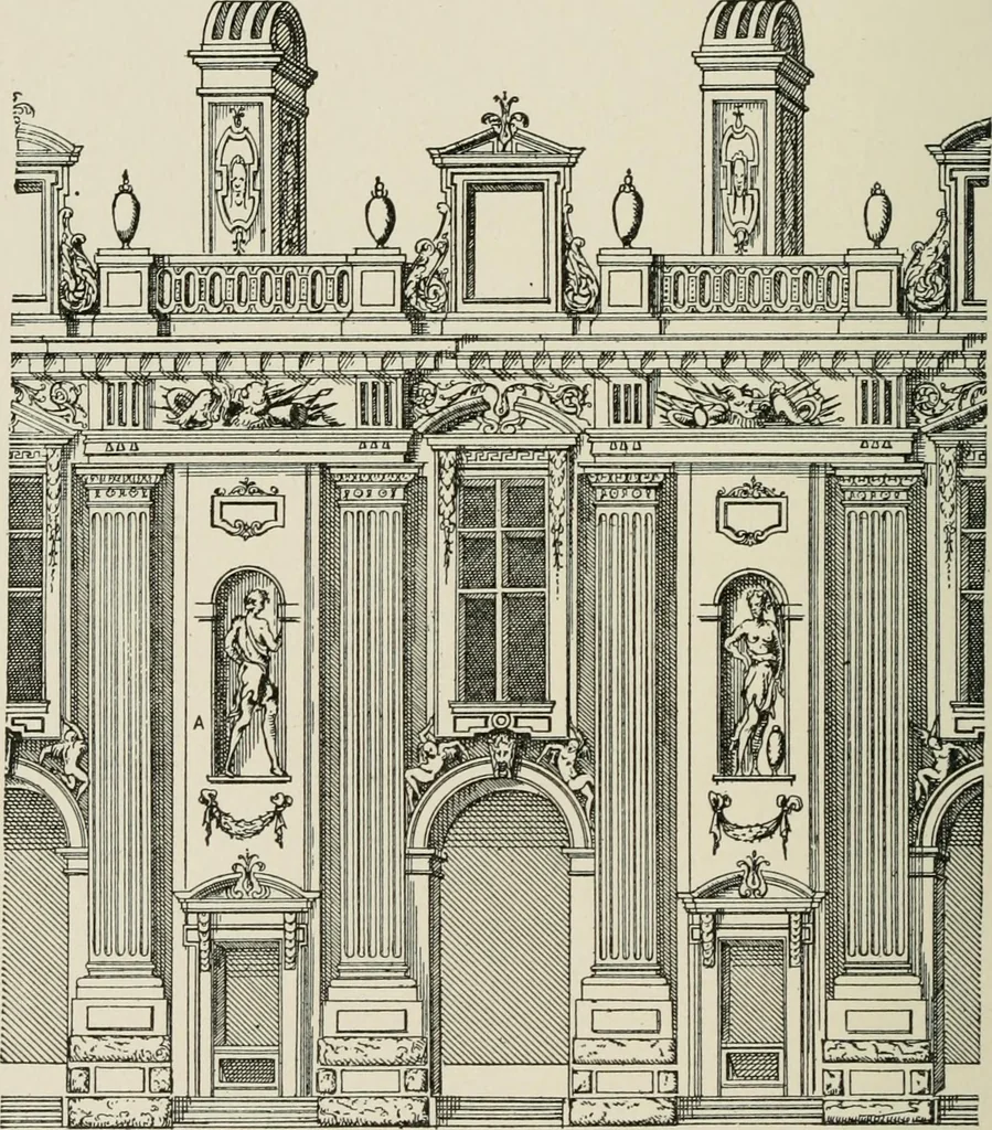 An illustration from Character of renaissance architecture, 1905, leaf 255