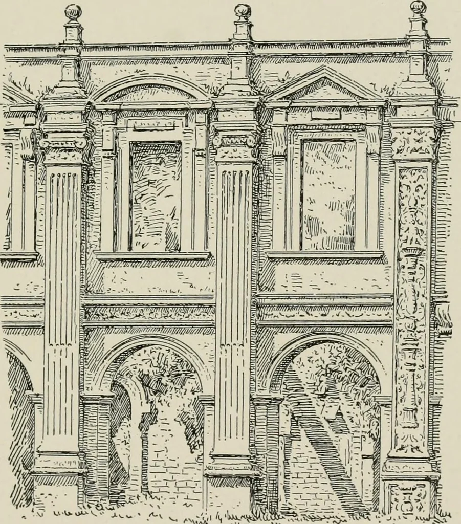 An illustration from Character of renaissance architecture, 1905, leaf 262