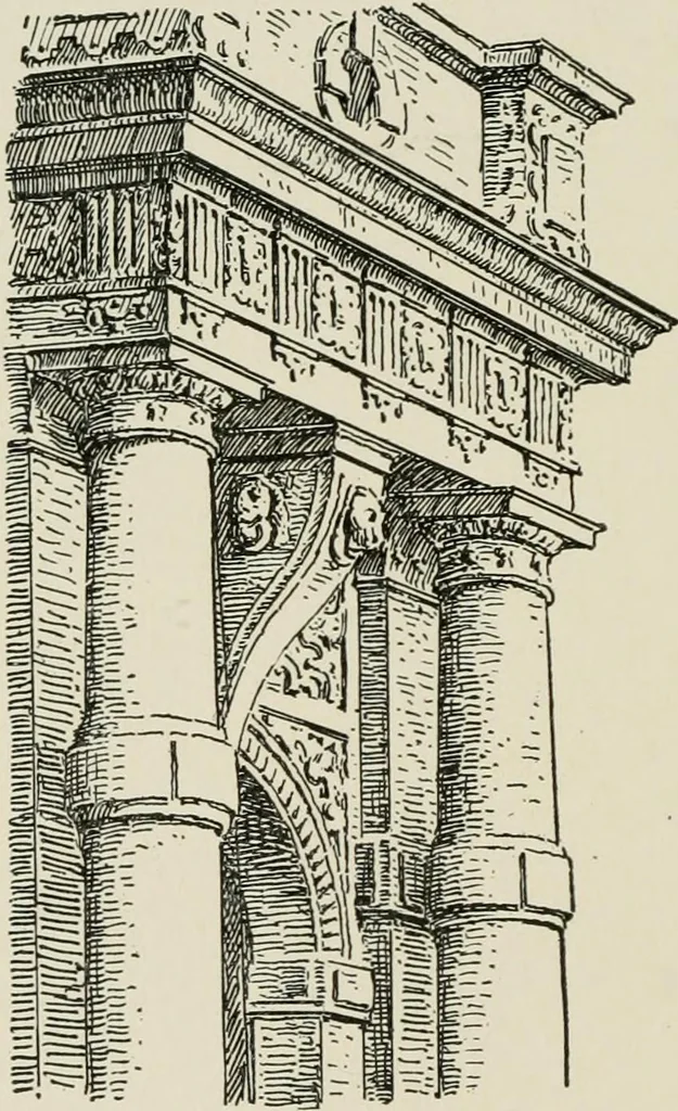 An illustration from Character of renaissance architecture, 1905, leaf 267