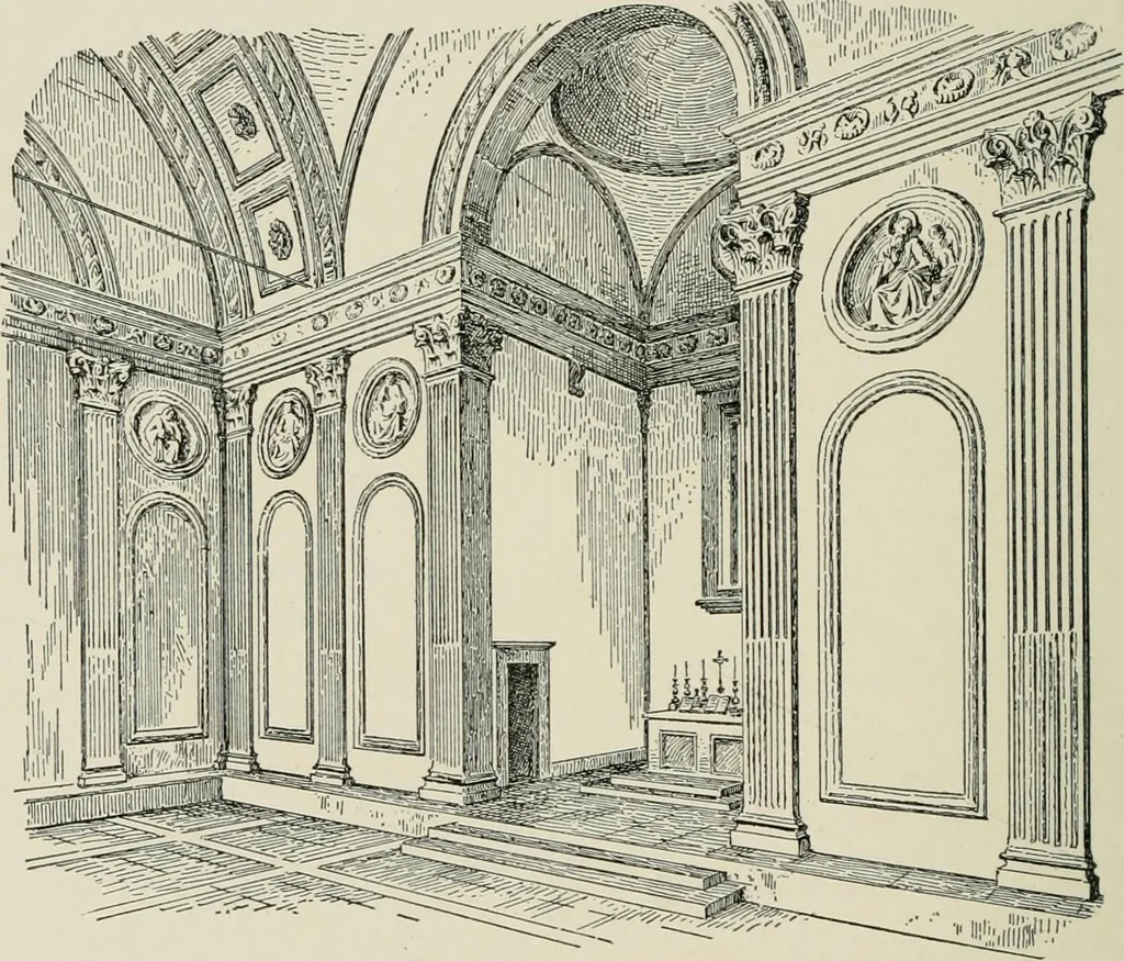 An illustration from Character of renaissance architecture, 1905, leaf 55