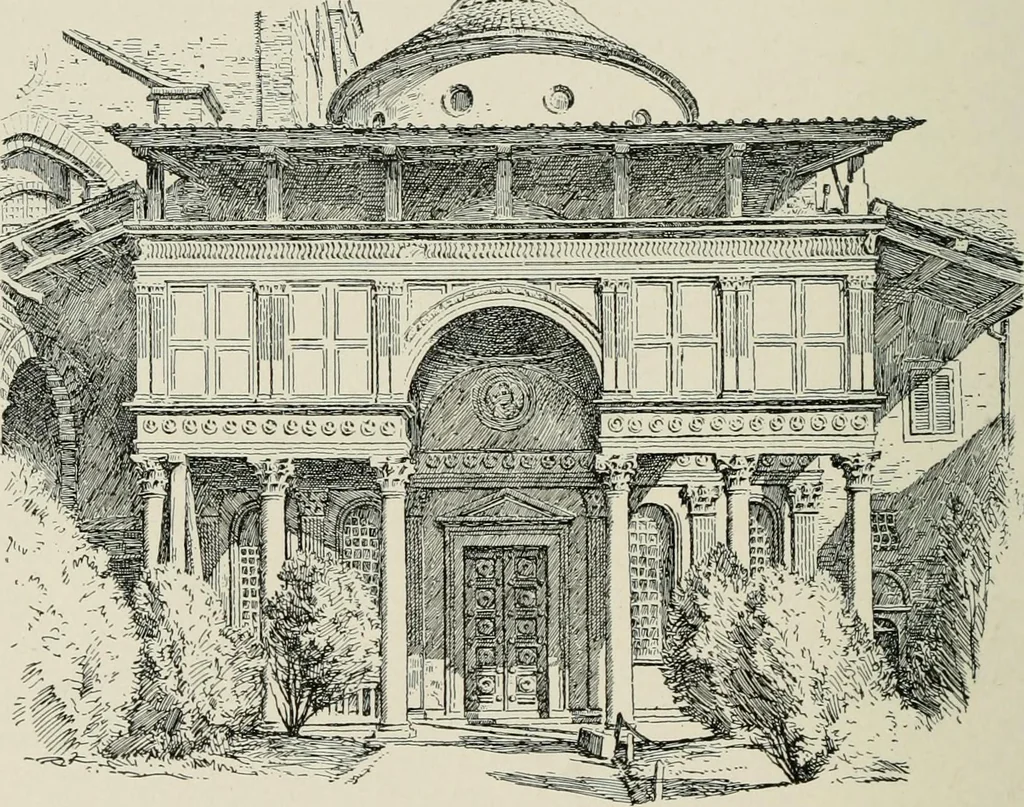 An illustration from Character of renaissance architecture, 1905, leaf 57