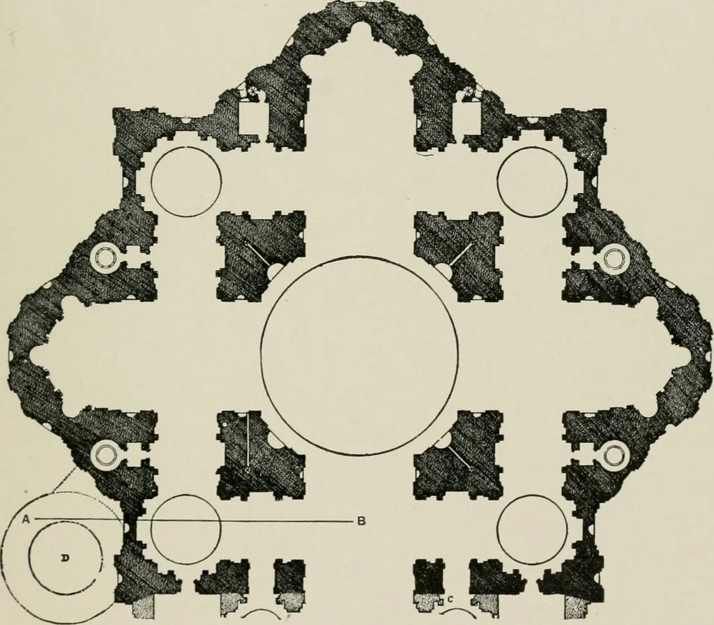 An illustration from Character of renaissance architecture, 1905, leaf 98