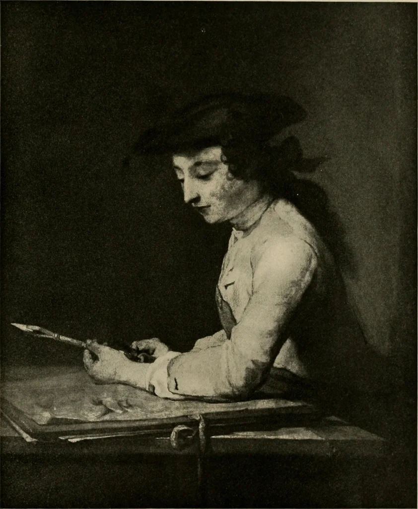 An illustration from Chardin, 1905, leaf 18
