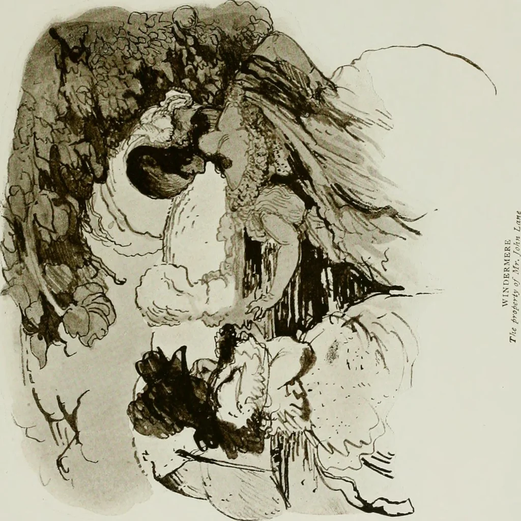 An illustration from Charles Conder; his life and work, 1914, leaf 150