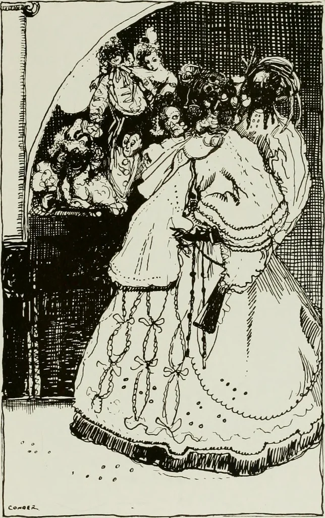 An illustration from Charles Conder; his life and work, 1914, leaf 152