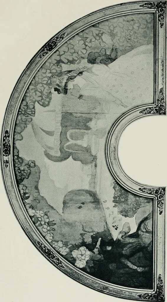 An illustration from Charles Conder; his life and work, 1914, leaf 174