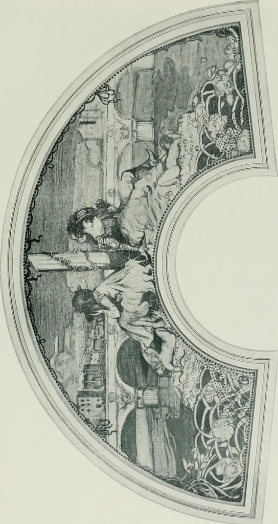 An illustration from Charles Conder; his life and work, 1914, leaf 176