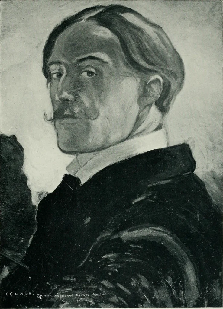 An illustration from Charles Conder; his life and work, 1914, leaf 178