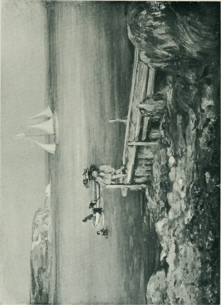 An illustration from Charles Conder; his life and work, 1914, leaf 190