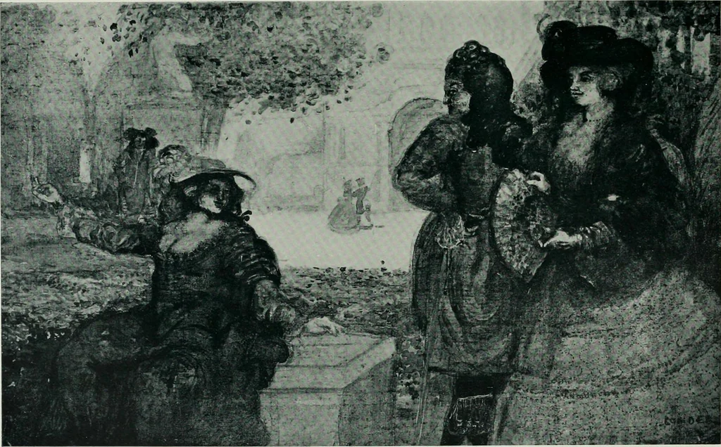 An illustration from Charles Conder; his life and work, 1914, leaf 200