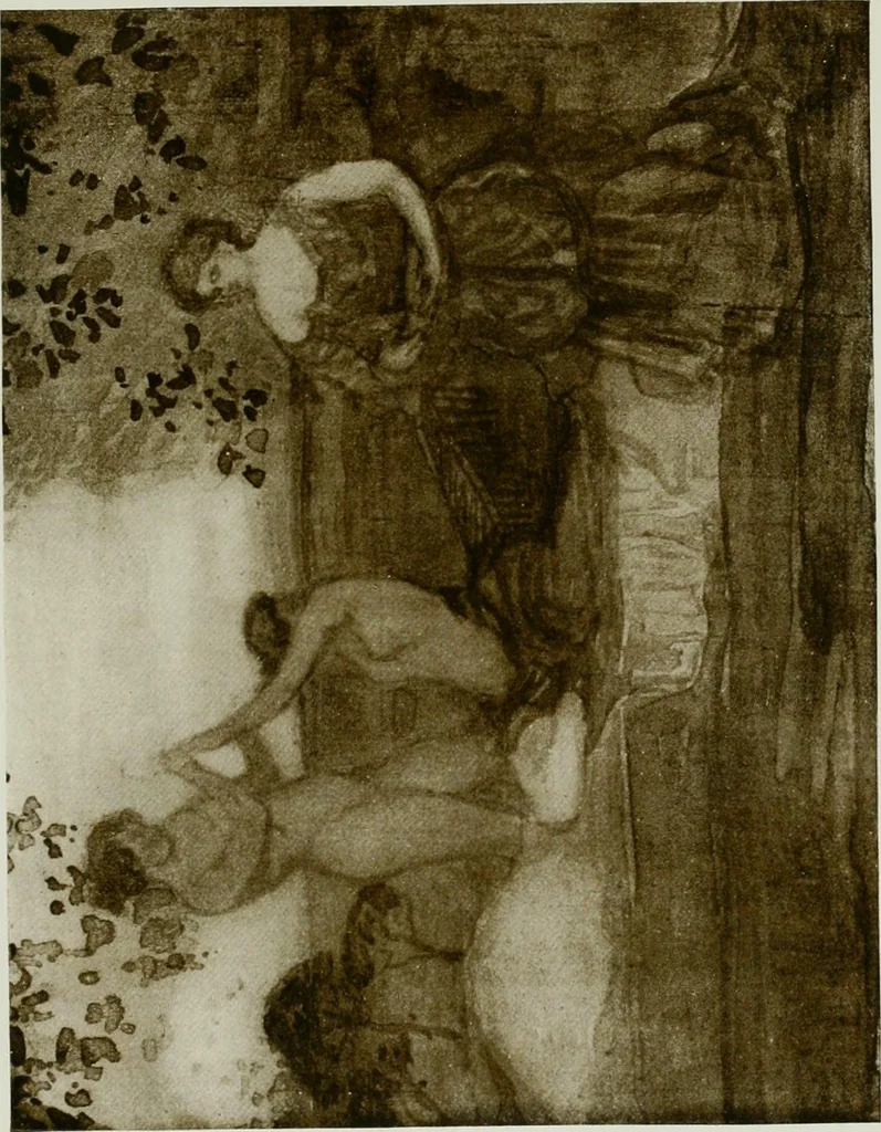An illustration from Charles Conder; his life and work, 1914, leaf 208