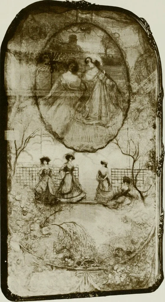 An illustration from Charles Conder; his life and work, 1914, leaf 210