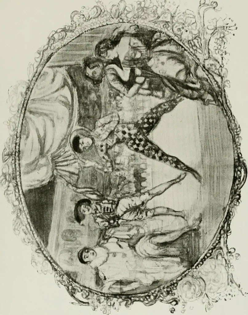 An illustration from Charles Conder; his life and work, 1914, leaf 232