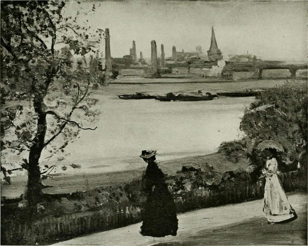 An illustration from Charles Conder; his life and work, 1914, leaf 242