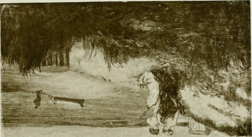 An illustration from Charles Conder; his life and work, 1914, leaf 254