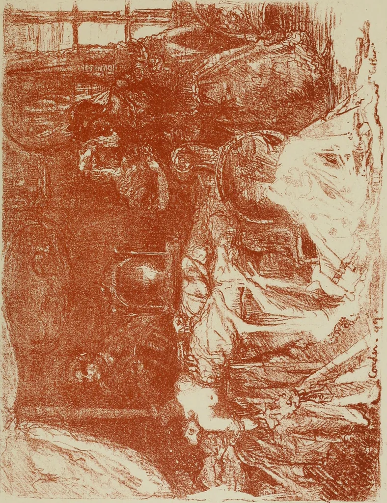 An illustration from Charles Conder; his life and work, 1914, leaf 276
