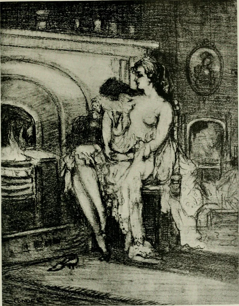 An illustration from Charles Conder; his life and work, 1914, leaf 284